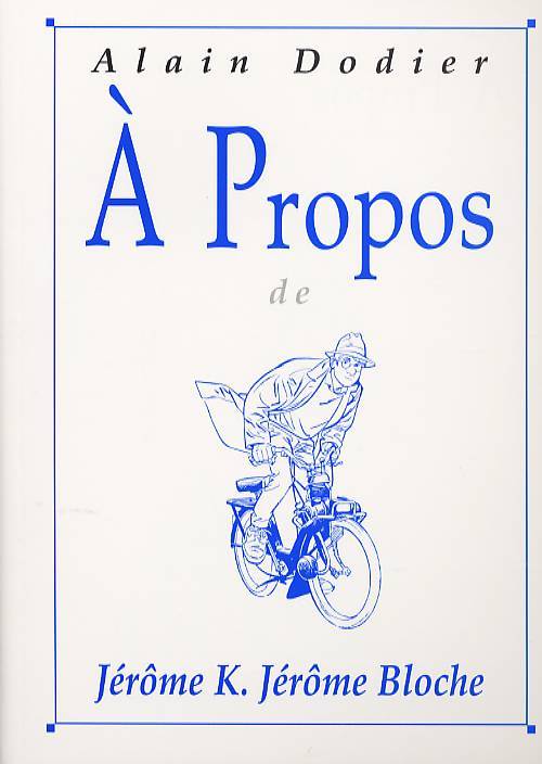 A propos de Jérôme K. Jérôme Bloche book cover