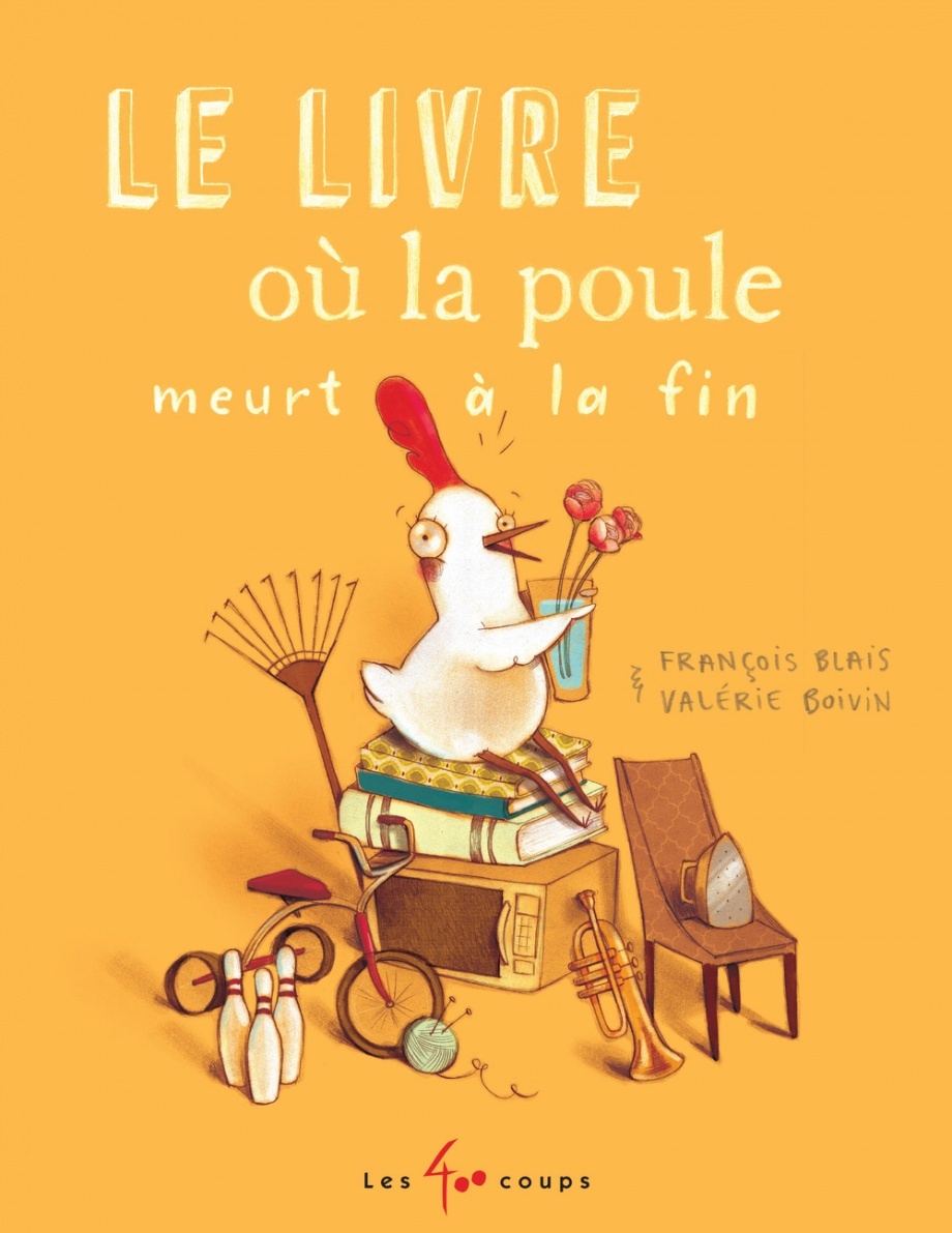 Le livre où la poule meurt à la fin book cover