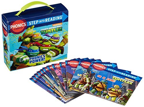 Phonics Power! (Teenage Mutant Ninja Turtles): 12 Step into Reading Books