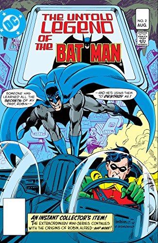 The Untold Legend of the Batman book cover 2