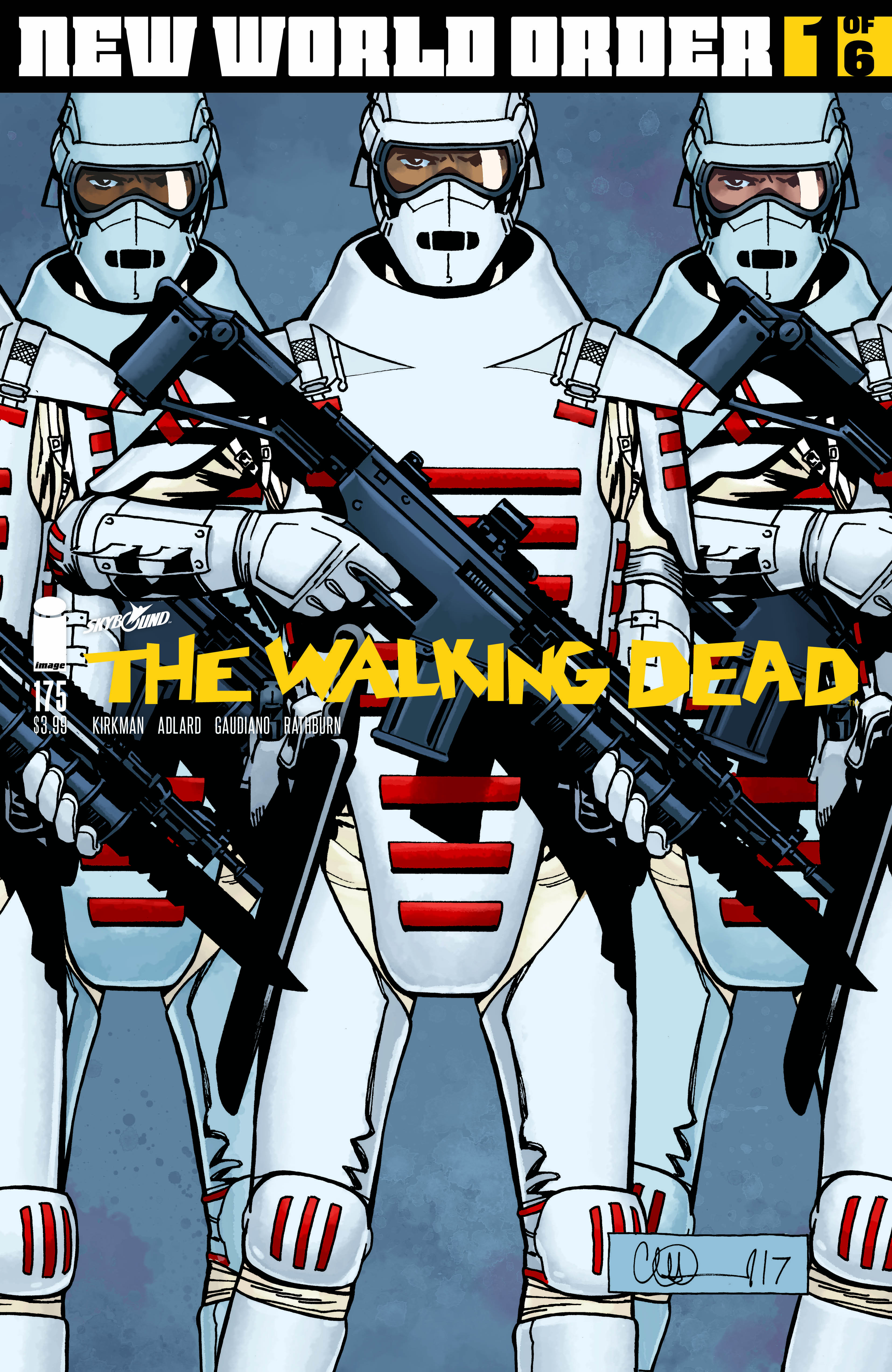 The Walking Dead #175 book cover
