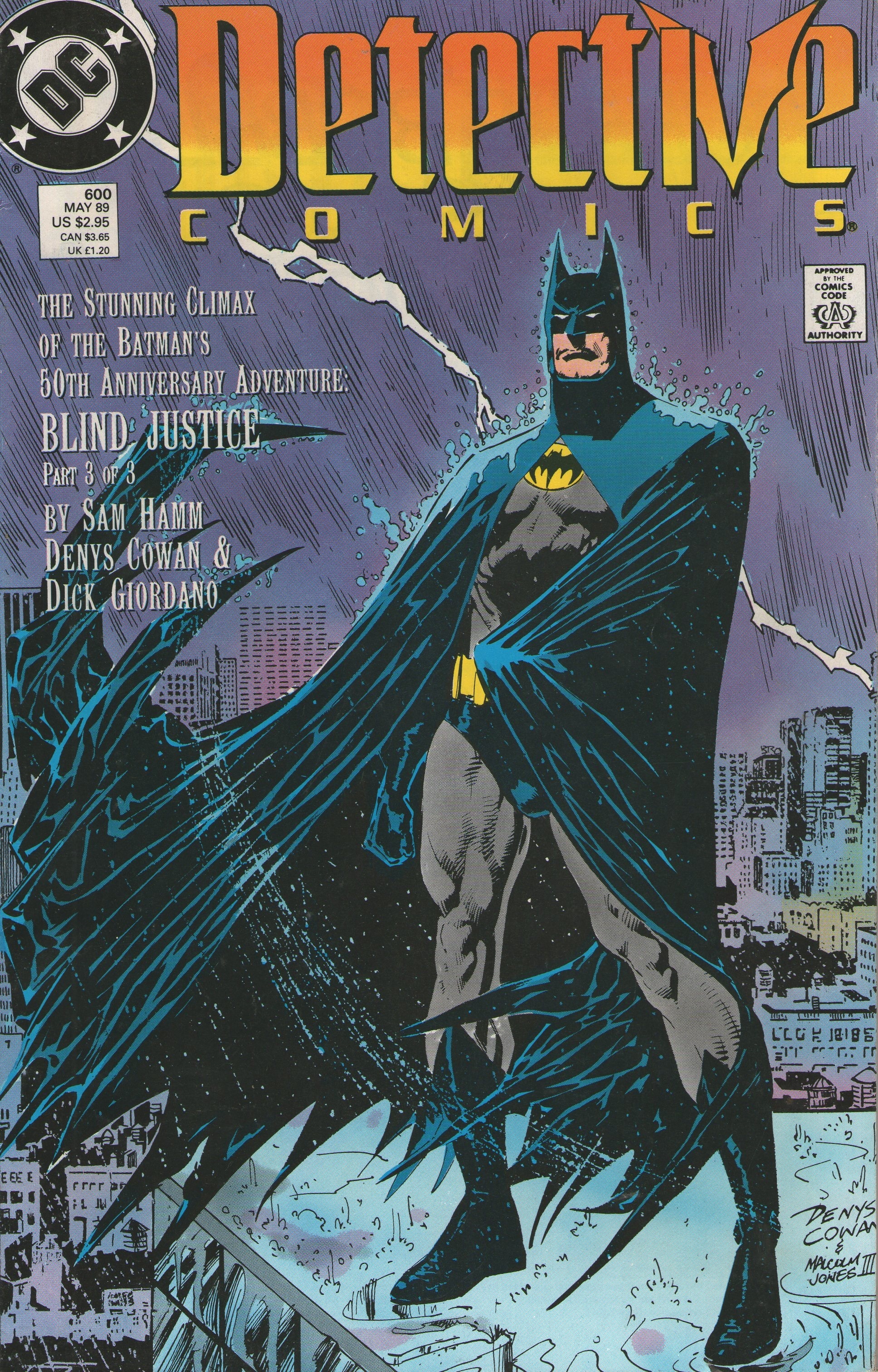 Detective Comics (1937-2011) #600 book cover
