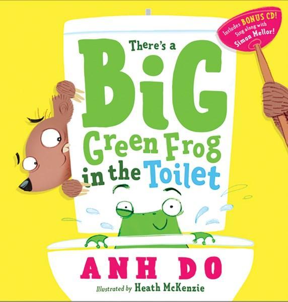 There's a Big Green Frog in the Toilet book cover
