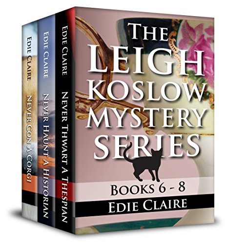 The Leigh Koslow Mystery Series #6-8 book cover