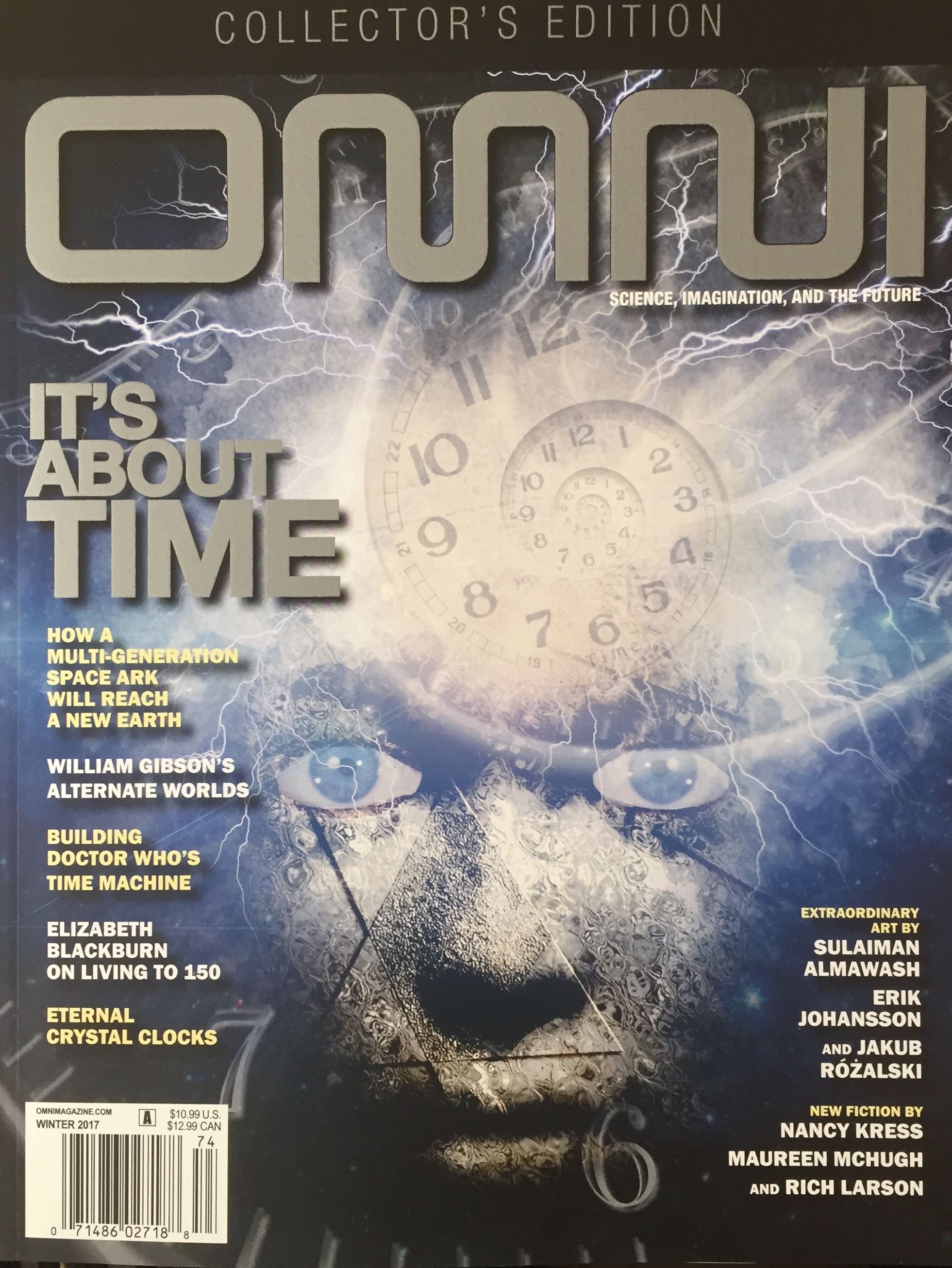 Omni Magazine Winter 2017, Issue 74, Vol. 1 book cover