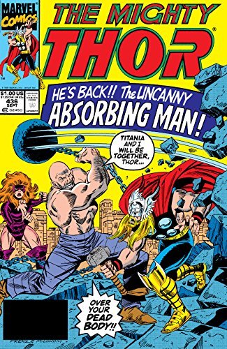 Thor (1966-1996) #436 book cover