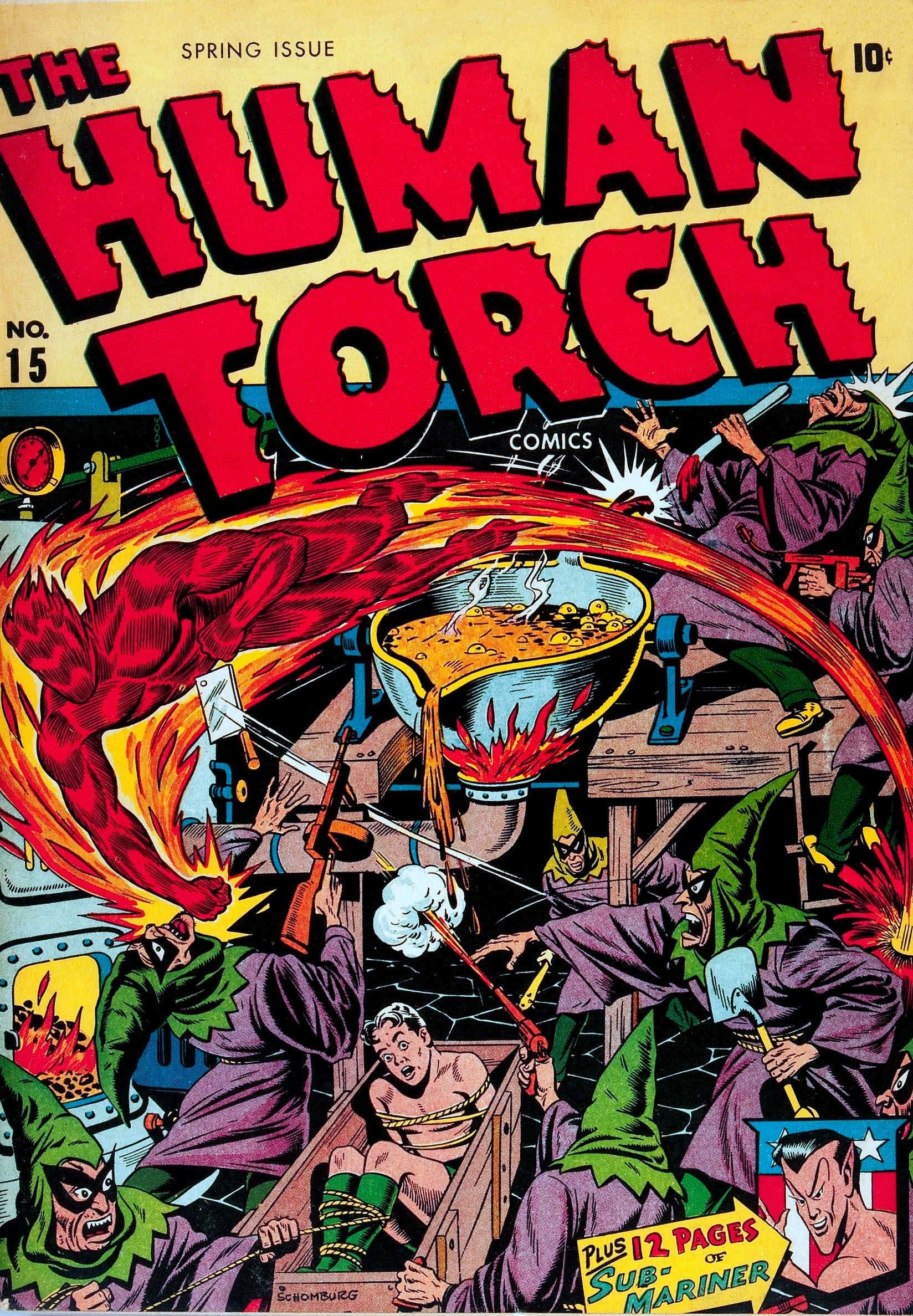 Human Torch (1940-1954) #15