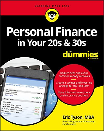 Personal Finance in Your 20s & 30s For Dummies (For Dummies book cover
