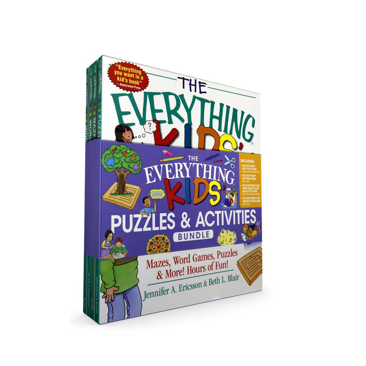The Everything Kids' Puzzles & Activities Bundle The Everything® Kids