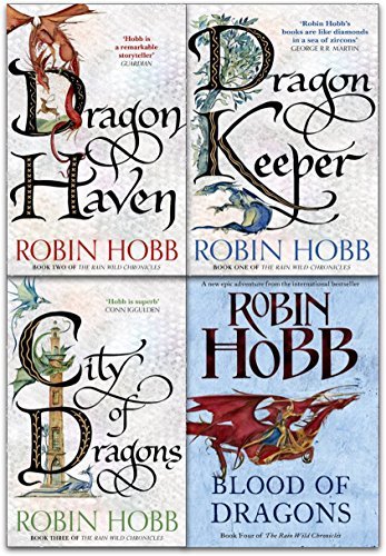 Robin Hobb The Rain Wild Chronicles Trilogy Collection 4 Books Set Pack NEW