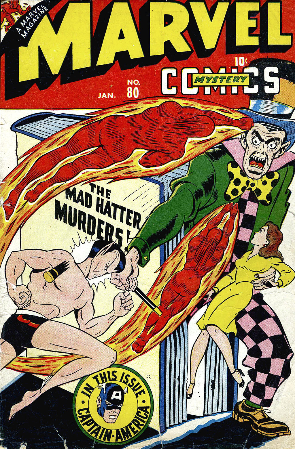Marvel Mystery Comics #80 book cover