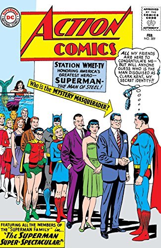 Action Comics book cover