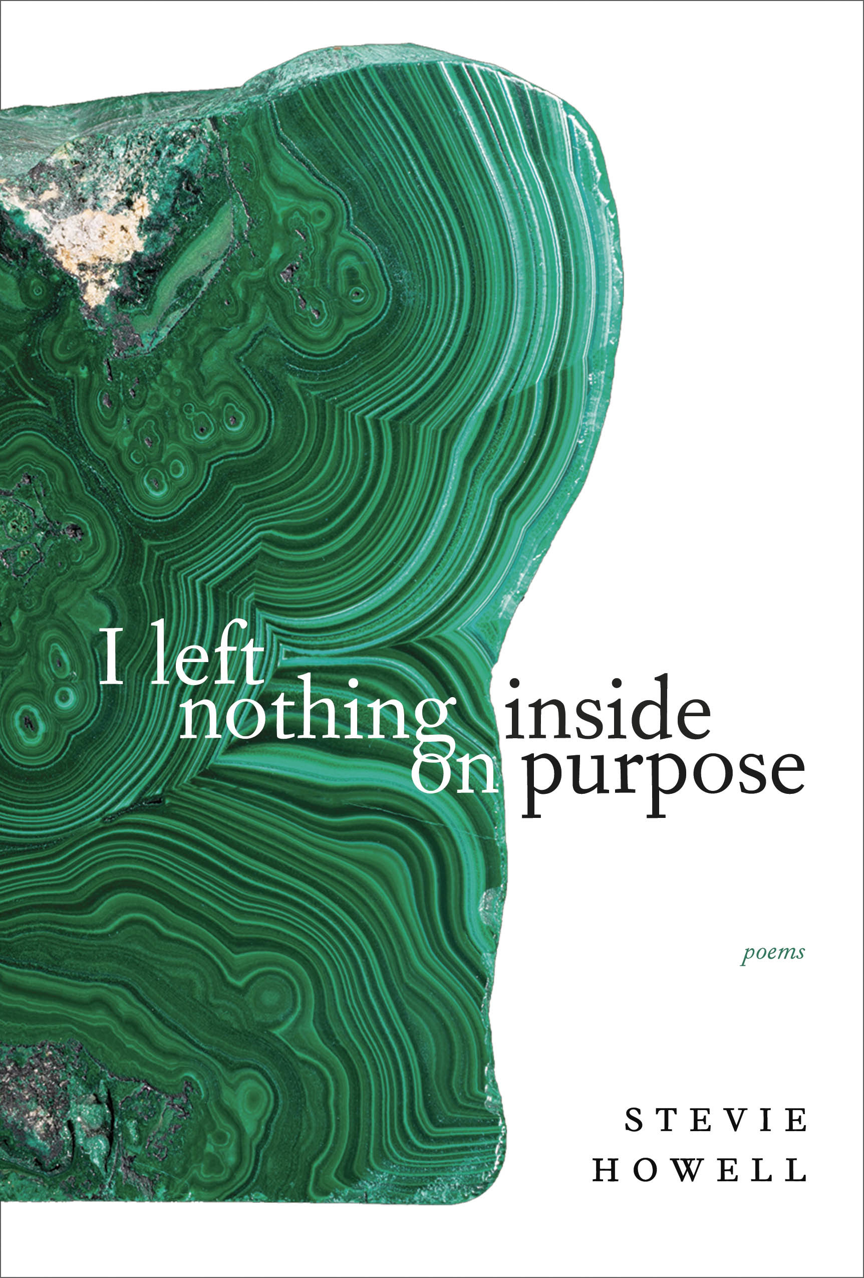I left nothing inside on purpose by Stevie Howell | Goodreads