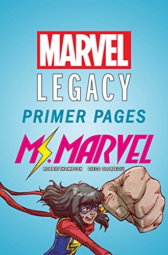 Ms. Marvel - Marvel Legacy Primer Pages book cover
