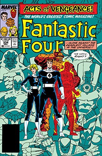Fantastic Four (1961-1998) #334 (Fantastic Four book cover