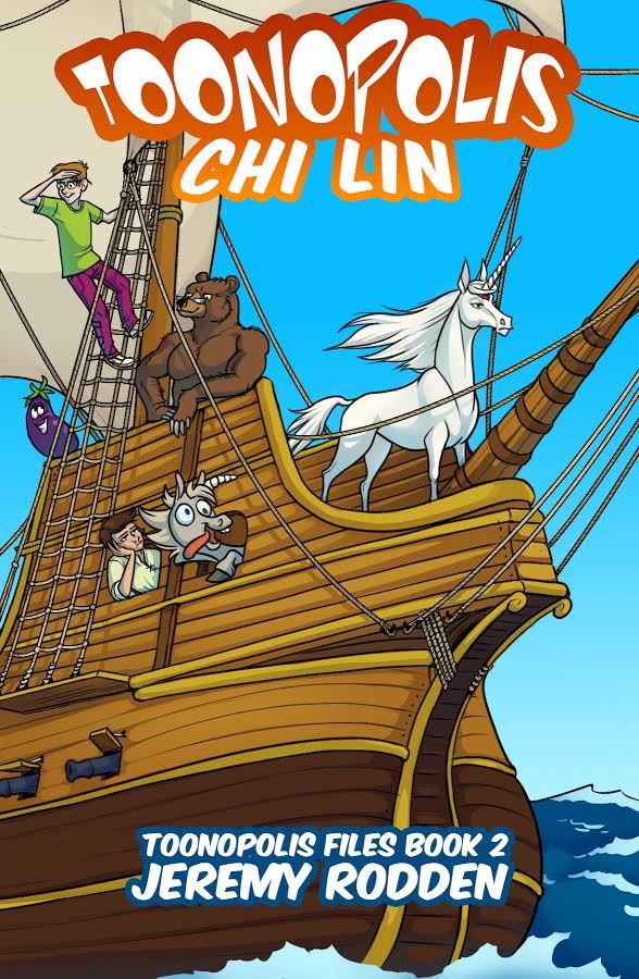 Toonopolis book cover 2