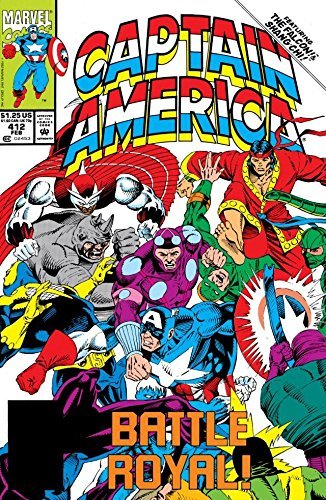 Captain America (1968-1996) #412 book cover
