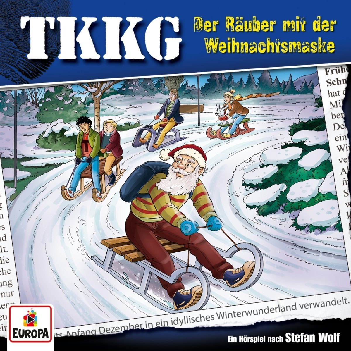 Der Räuber mit der Weihnachtsmaske book cover