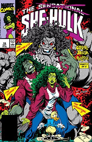 The Sensational She-Hulk (1989) book cover 3