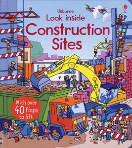Look Inside Construction Sites book cover