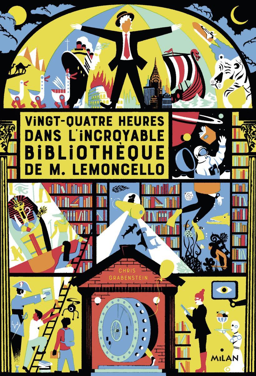 Vingt-quatre heures dans l'incroyable bibliothèque de M. Lemoncello  (Mr. Lemoncello's Library #1)
