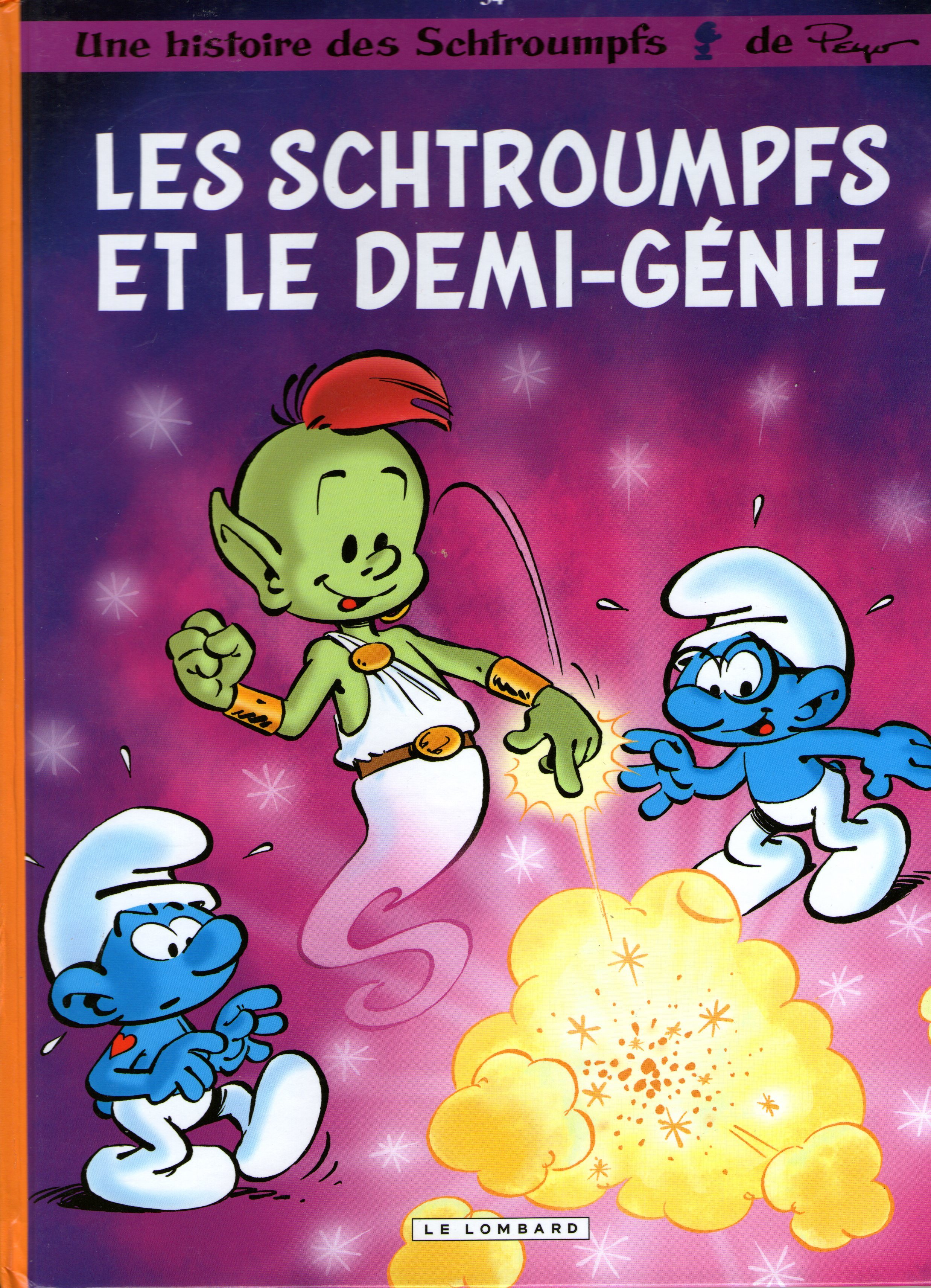 Les schtroumpfs et le demi-génie