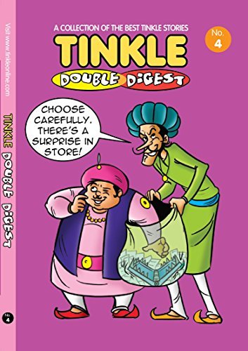 Tinkle Double Digest 4 book cover