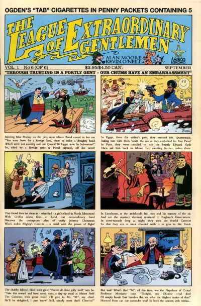 The League of Extraordinary Gentlemen, Vol. 1 #6 of 6 book cover