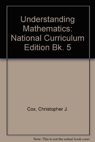 Cox Math Understanding Mathematics (Bk. 5) by C.J. Cox | Goodreads