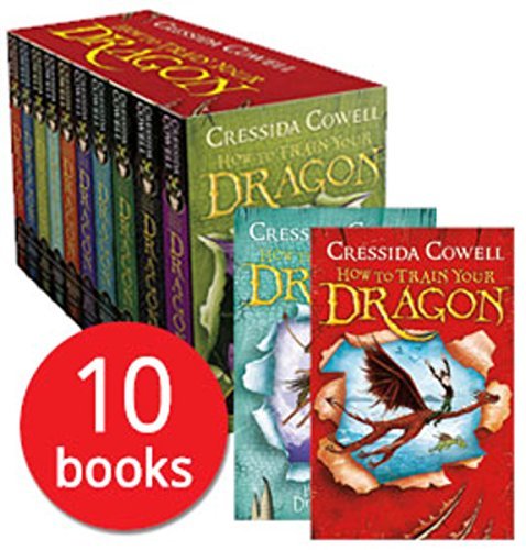 How To Train Your Dragon Collection - 10 Books set by Cressida Cowell ...