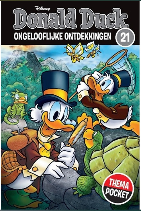Donald Duck themapocket book cover 1
