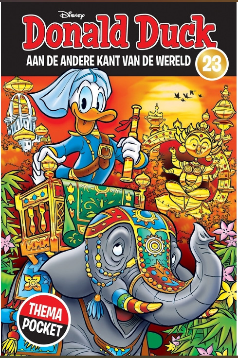 Donald Duck themapocket book cover 1