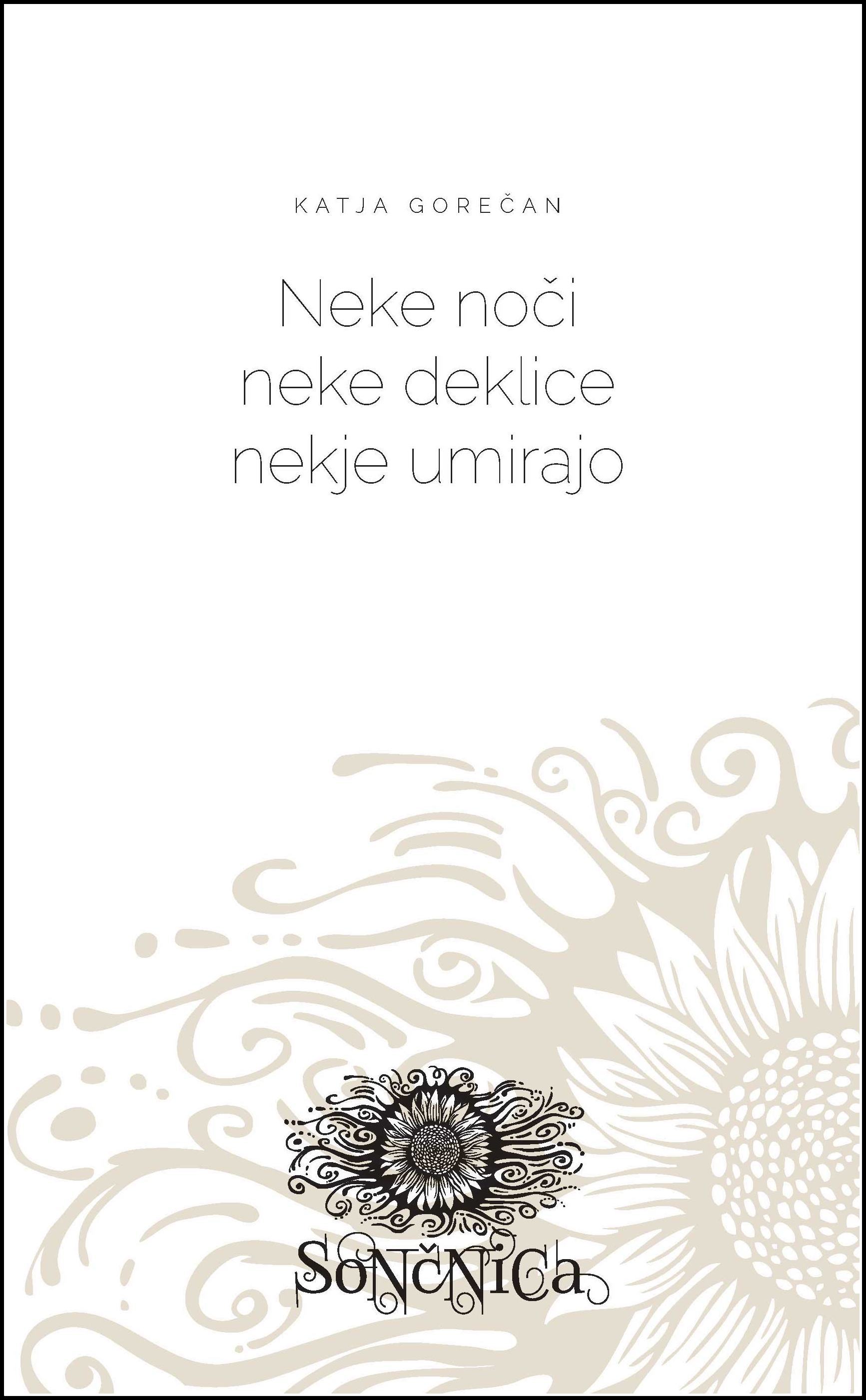 Neke noči neke deklice nekje umirajo: Koreopesem duhov, senc, sanj in volkov