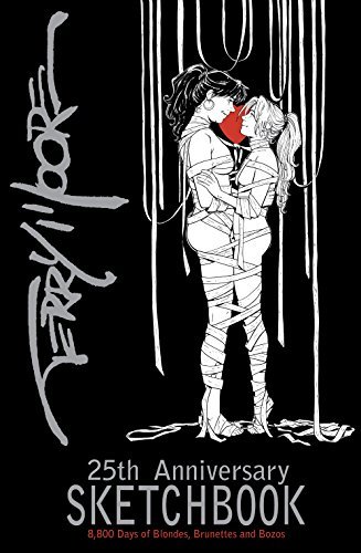 Terry Moore 25th Anniversary Sketchbook book cover