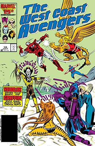 The West Coast Avengers #10 book cover