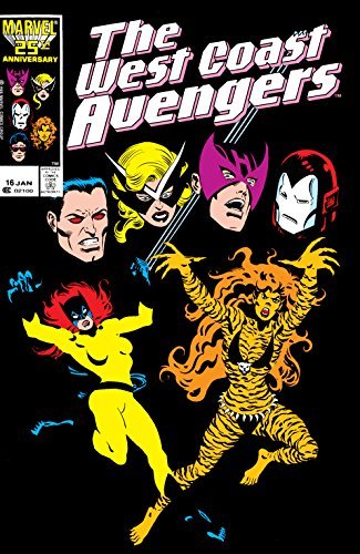 The West Coast Avengers #16 book cover