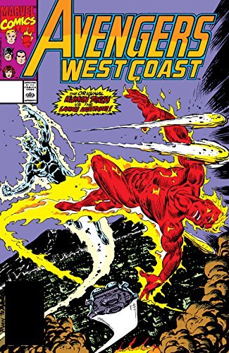 Avengers West Coast #63 book cover