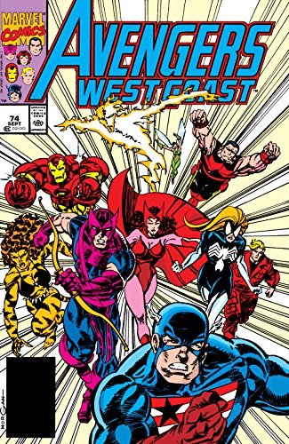 Avengers West Coast #74 book cover