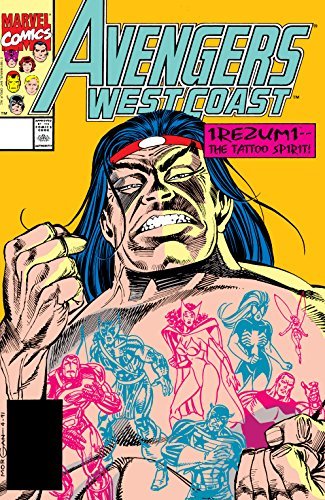 Avengers West Coast #72 book cover