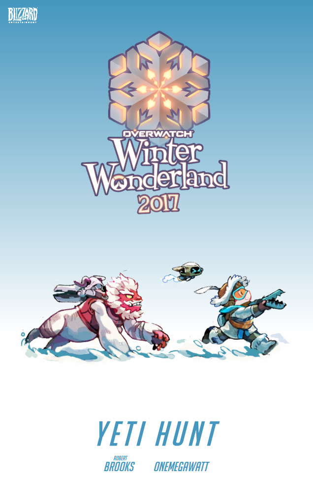 Overwatch Winter Wonderland 2017 book cover