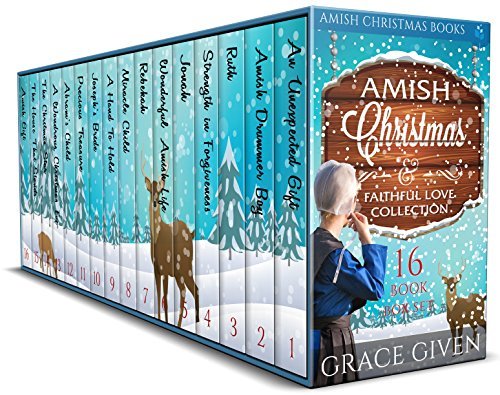 Amish Christmas Books book cover