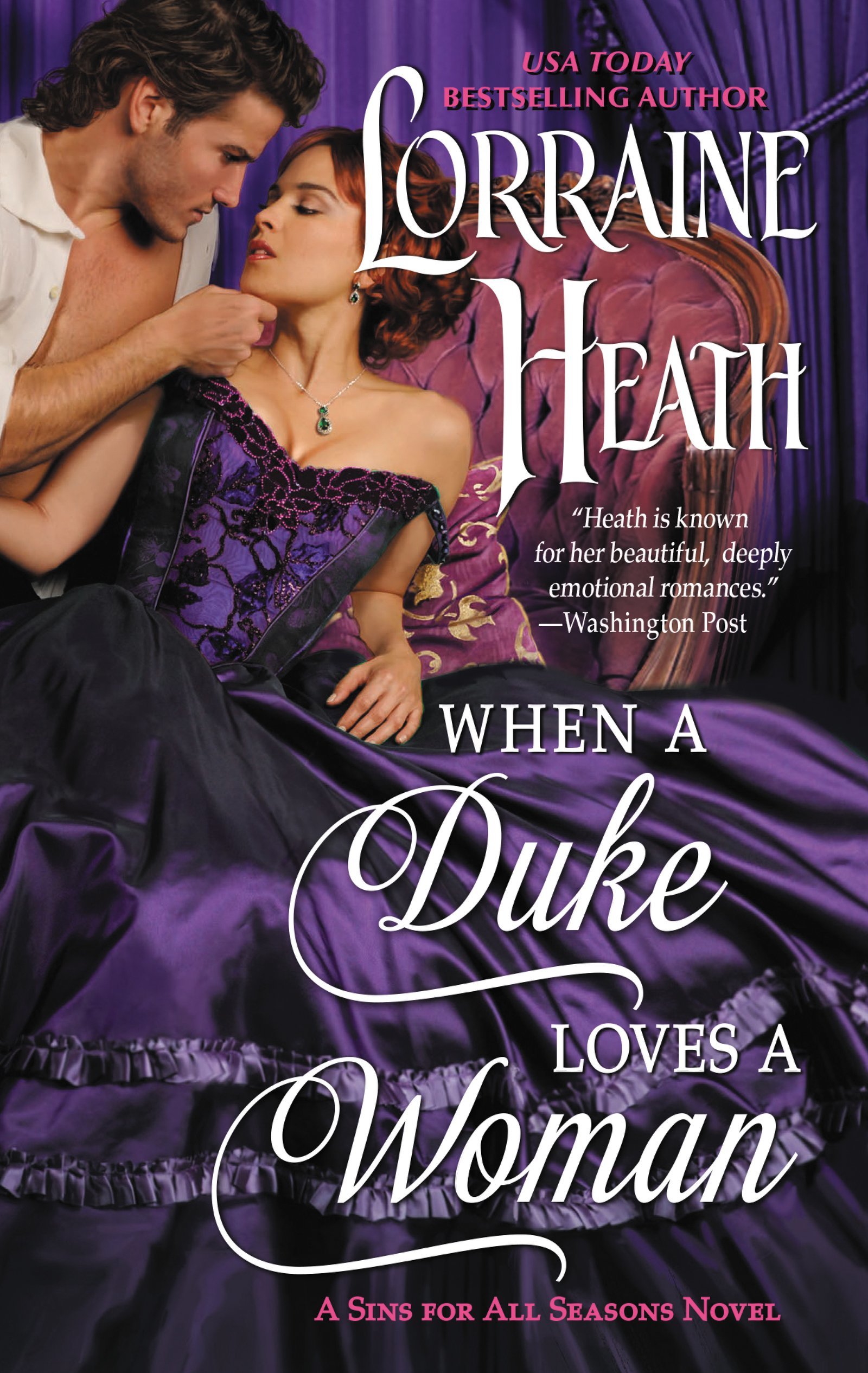 When a Duke Loves a Woman (Sins for All Seasons, #2)