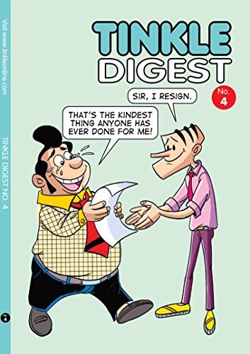 Tinkle Digest 4 book cover