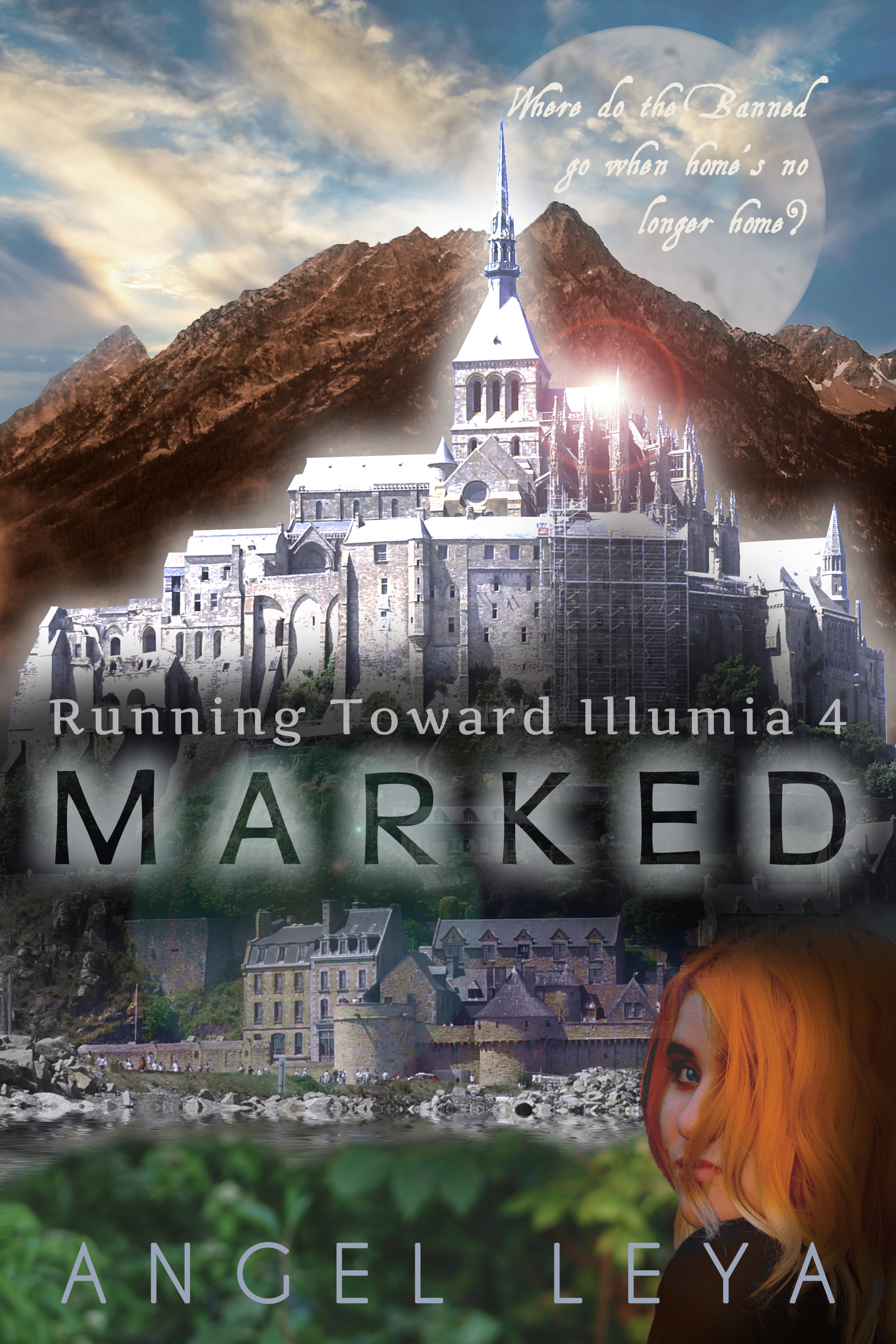 Marked book cover