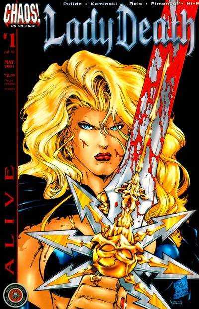 Lady Death: Alive! book cover 1