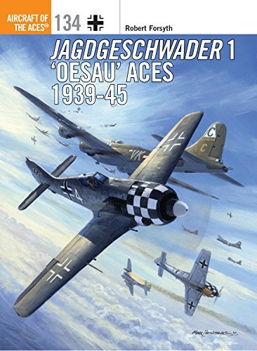 Jagdgeschwader 1 ‘Oesau’ Aces 1939-45 book cover