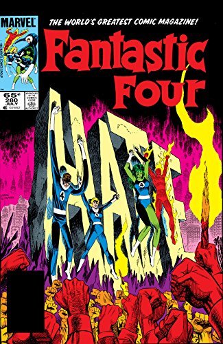 Fantastic Four (1961-1998) #280 (Fantastic Four book cover