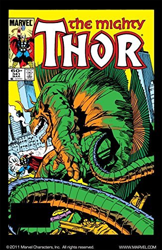 Thor (1966-1996) #341 book cover