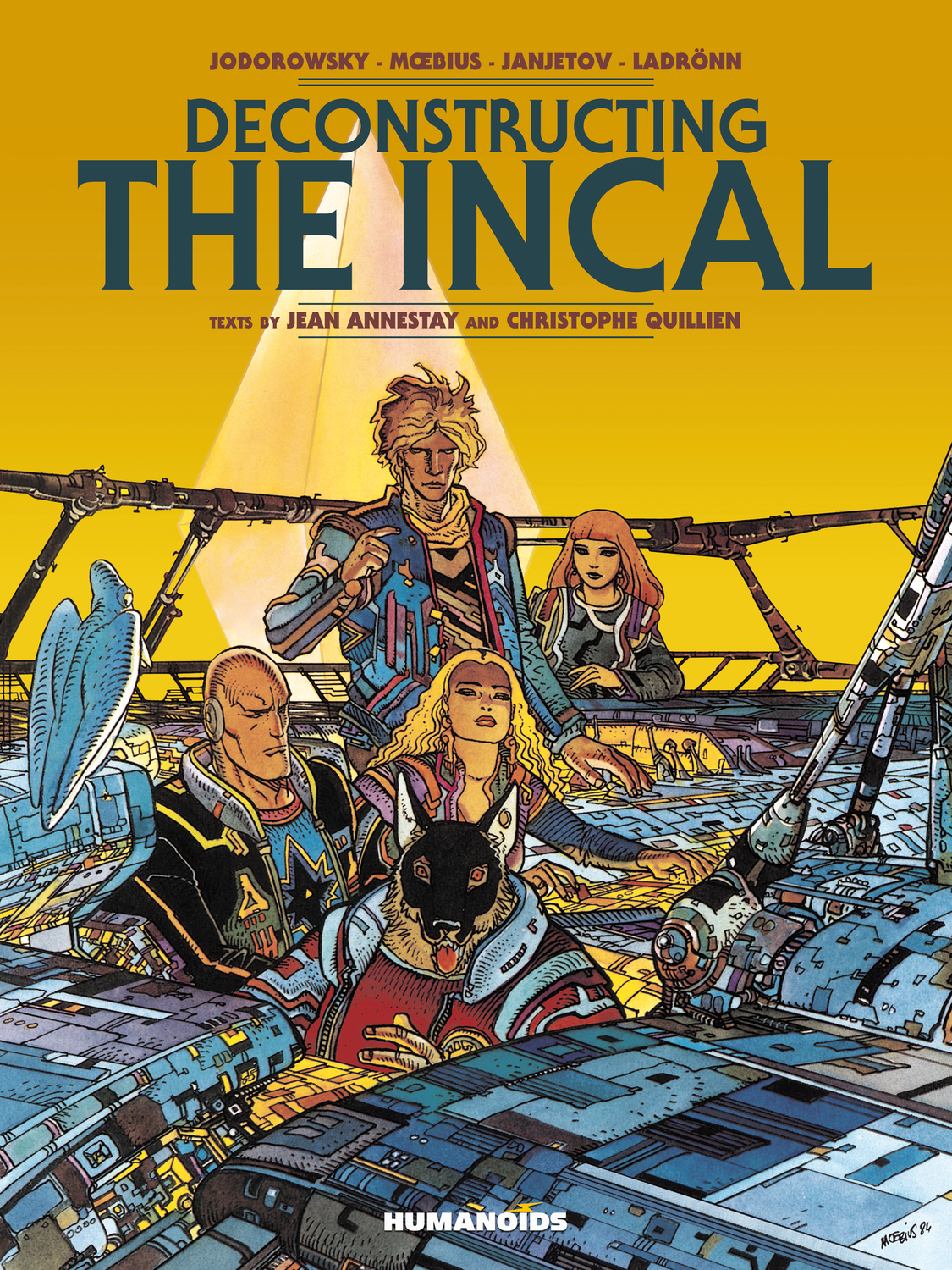 The Incal Saga by Alejandro Jodorowsky book cover 1