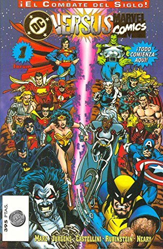 DC vs Marvel book cover